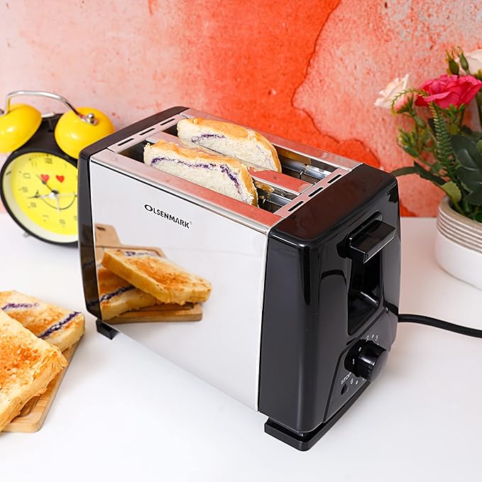 Olsenmark 2 Slices Mixed Toaster