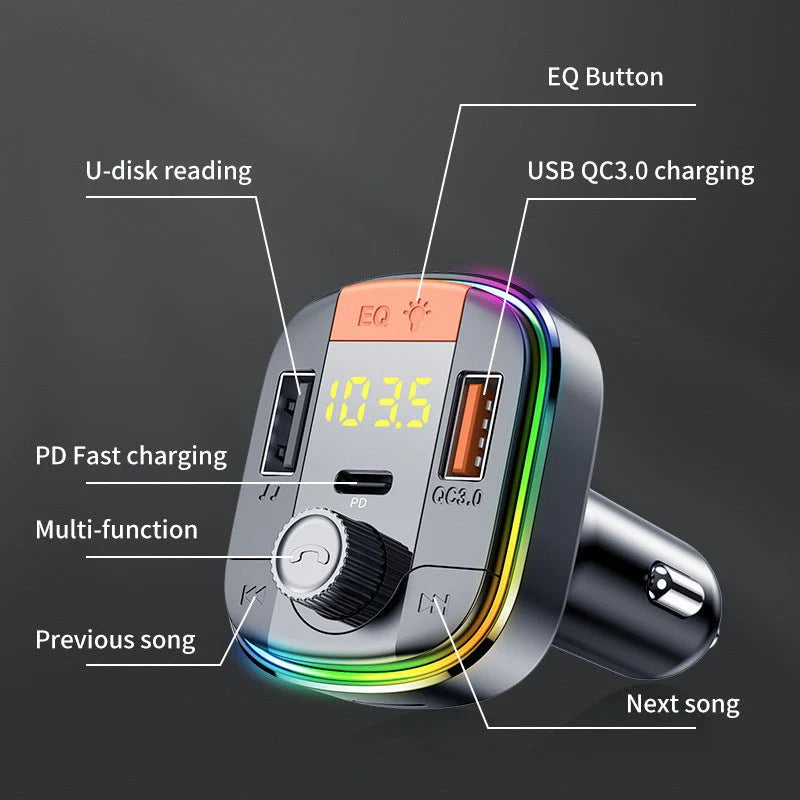 Car Wireless MP3 Charger