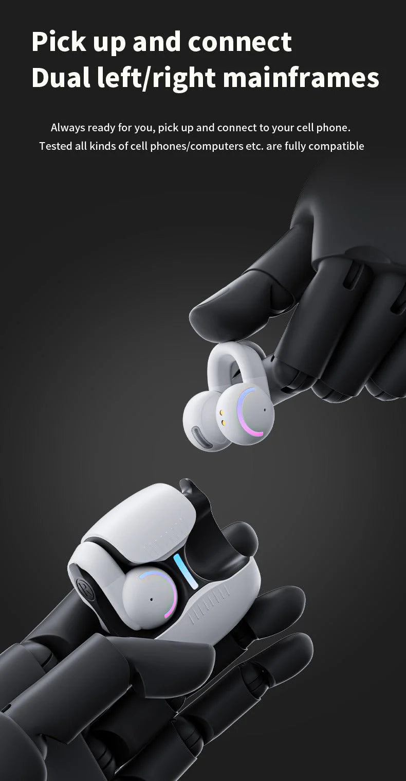 TWS Long Endurance Casual Headset- TRUE WIRELESS