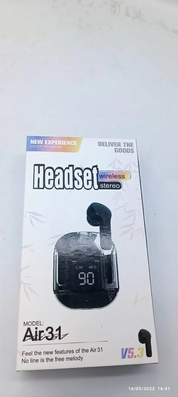 TWS T6 Crystal Wireless Earphones